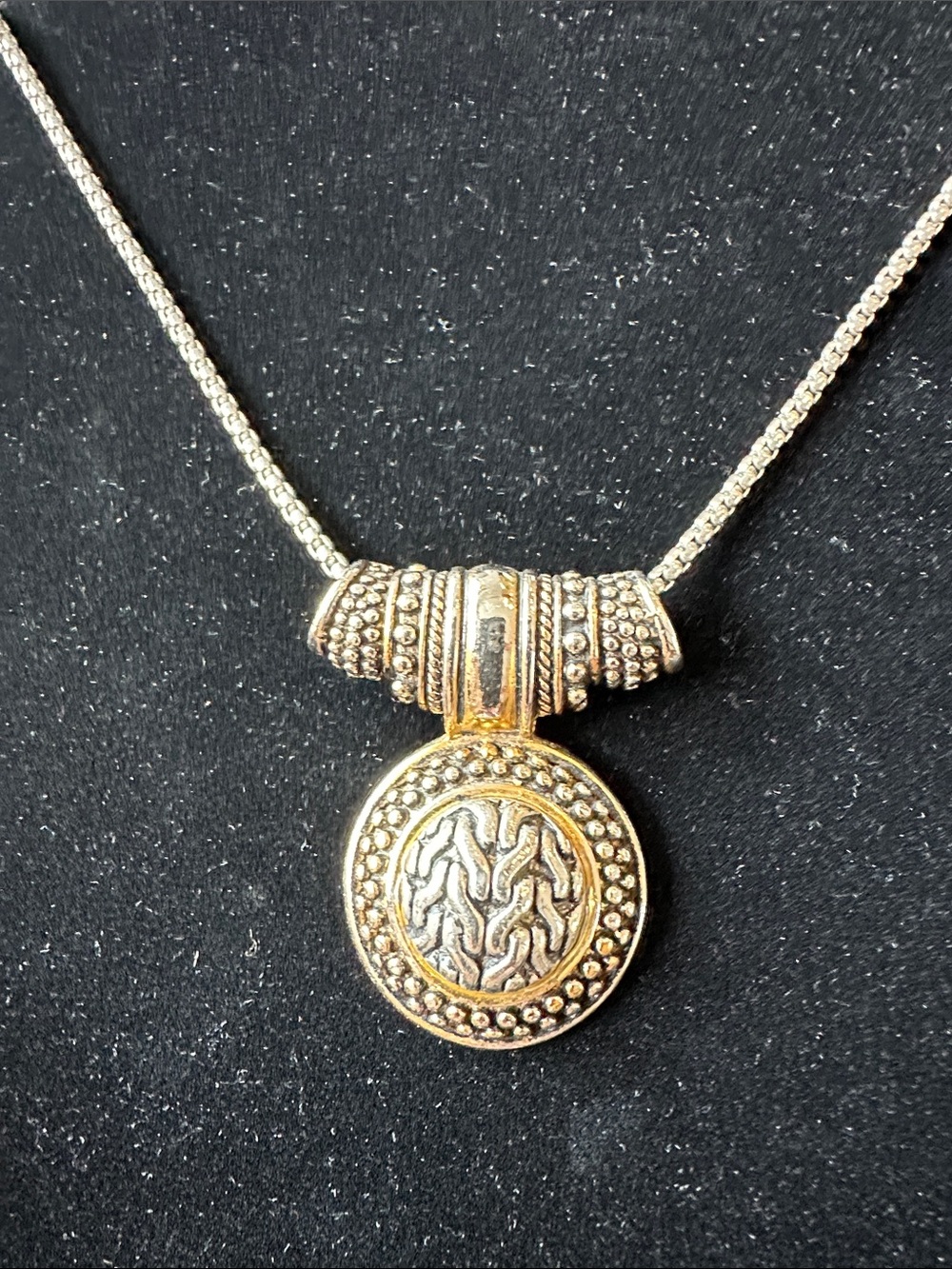 Textured Pendant for Necklace - Women Jewelry